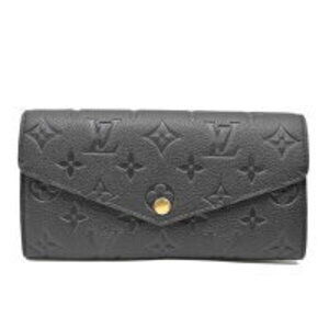 Louis Vuitton Sarah Portefeuille Wallet Empreinte Noir Black